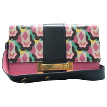 Load image into Gallery viewer, PRADA Plex Ribbon Leather Crossbody Bag Pink
