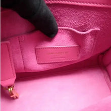 Load image into Gallery viewer, SAINT LAURENT Sac de Jour Leather Satchel Bag Pink
