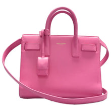 Load image into Gallery viewer, SAINT LAURENT Sac de Jour Leather Satchel Bag Pink
