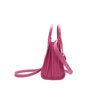 Load image into Gallery viewer, SAINT LAURENT Sac de Jour Leather Satchel Bag Pink
