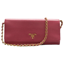 Load image into Gallery viewer, PRADA Saffiano Leather Shoulder Bag Pink
