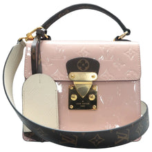 Load image into Gallery viewer, Louis Vuitton Spring Street Monogram Patent Leather Satchel Bag Pink
