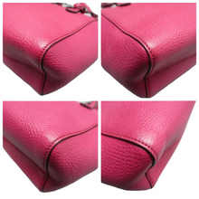 Load image into Gallery viewer, GUCCI Swing Leather Satchel Bag Fuchsia
