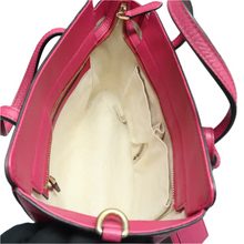 Load image into Gallery viewer, GUCCI Swing Leather Satchel Bag Fuchsia
