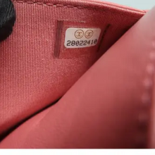 Load image into Gallery viewer, Chanel Wallet On Chain Boy Leather Shoulder Bag Pink
