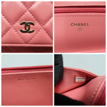Load image into Gallery viewer, Chanel Wallet On Chain Leather Shoulder Bag Pink
