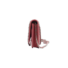 Load image into Gallery viewer, CHANEL Wallet on Chain Leather Shoulder Bag Pink
