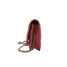 Load image into Gallery viewer, Chanel Wallet On Chain Leather Shoulder Bag Pink
