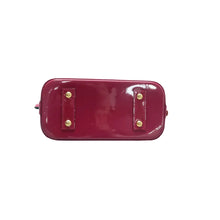 Load image into Gallery viewer, Louis Vuitton Alma BB Monogram Patent Leather Satchel Bag Red
