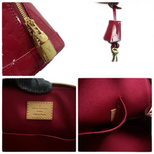 Load image into Gallery viewer, Louis Vuitton Alma Monogram Leather Tote Bag Fuchsia
