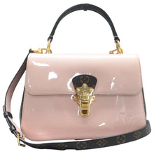 Load image into Gallery viewer, Louis Vuitton Cherrywood Patent Leather Satchel Bag Pink
