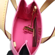 Load image into Gallery viewer, Louis Vuitton Reade Monogram Patent Leather Satchel Bag Pink
