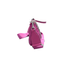 Load image into Gallery viewer, Gucci Matelasse Fuchsia Nylon Satchel Bag Purple
