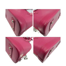 Load image into Gallery viewer, LOUIS VUITTON Alma BB Epi Leather Satchel Bag Pink
