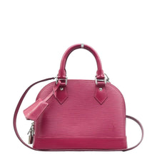 Load image into Gallery viewer, LOUIS VUITTON Alma BB Epi Leather Satchel Bag Pink
