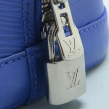 Load image into Gallery viewer, LOUIS VUITTON Alma EPI Leather Tote Bag Blue
