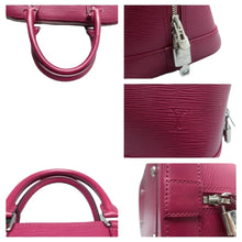 Load image into Gallery viewer, LOUIS VUITTON Alma EPI Leather Tote Bag Purple
