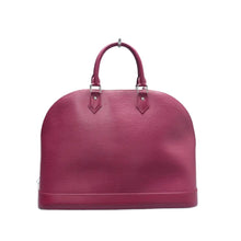 Load image into Gallery viewer, LOUIS VUITTON Alma EPI Leather Tote Bag Purple
