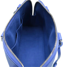 Load image into Gallery viewer, LOUIS VUITTON Alma EPI Leather Tote Bag Blue
