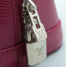 Load image into Gallery viewer, Louis Vuitton Alma EPI Leather Tote Bag Burgundy
