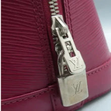 Load image into Gallery viewer, Louis Vuitton Alma Epi Leather Tote Bag burgundy
