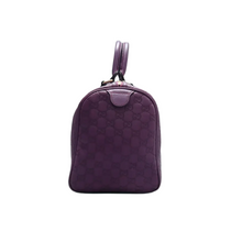 Load image into Gallery viewer, GUCCI Boston Leather Tote Bag Purple
