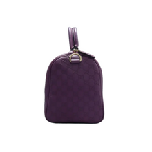 Load image into Gallery viewer, GUCCI Boston Leather Tote Bag Purple
