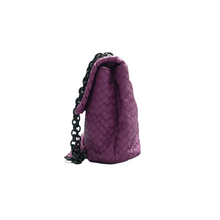 Load image into Gallery viewer, Bottega Veneta Leather Shoulder Bag Purple
