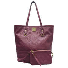 Load image into Gallery viewer, Louis Vuitton W/P  Monogram Leather Shoulder Bag Purple
