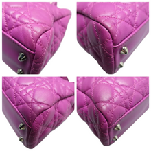 Load image into Gallery viewer, Christian Dior Dior Soft Shopping Leather Shoulder Bag Purple
