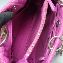 Load image into Gallery viewer, Christian Dior Dior Soft Shopping Leather Shoulder Bag Purple
