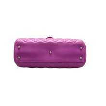 Load image into Gallery viewer, Christian Dior Dior Soft Shopping Leather Shoulder Bag Purple
