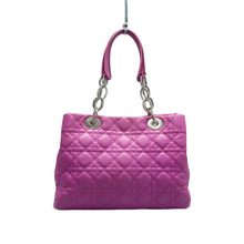 Load image into Gallery viewer, Christian Dior Dior Soft Shopping Leather Shoulder Bag Purple
