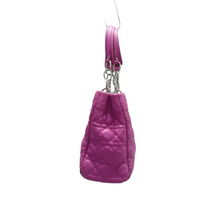 Load image into Gallery viewer, Christian Dior Dior Soft Shopping Leather Shoulder Bag Purple
