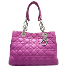 Load image into Gallery viewer, Christian Dior Dior Soft Shopping Leather Shoulder Bag Purple
