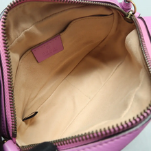 Load image into Gallery viewer, GUCCI GG Marmont Leather Shoulder Bag Purple
