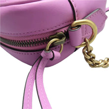 Load image into Gallery viewer, GUCCI GG Marmont Leather Shoulder Bag Purple
