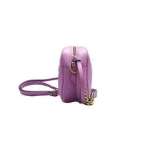 Load image into Gallery viewer, GUCCI GG Marmont Leather Shoulder Bag Purple
