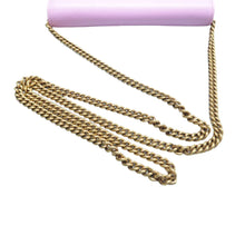 Load image into Gallery viewer, Gucci Marquise Crystals Mini GG Calfskin Chain Wallet Purple
