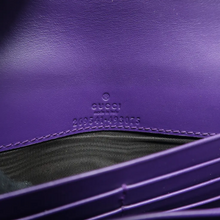 Load image into Gallery viewer, GUCCI Leather Shoulder Bag Purple
