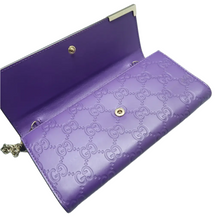 Load image into Gallery viewer, GUCCI Leather Shoulder Bag Purple
