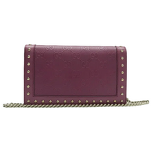 Load image into Gallery viewer, GUCCI Leather Shoulder Bag Purple
