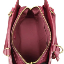 Load image into Gallery viewer, LOUIS VUITTON Vosges MM Monogram Empreinte Leather Satchel Bag Rouge Pink
