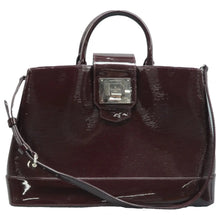 Load image into Gallery viewer, Louis Vuitton Mirabeau Epi Leather Shoulder Bag Burgundy
