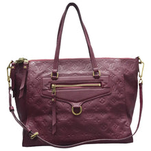 Load image into Gallery viewer, Louis Vuitton Lumineuse Monogram Leather Shoulder Bag Fuchsia
