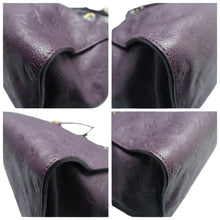 Load image into Gallery viewer, Louis Vuitton Lumineuse Monogram Leather Shoulder Bag Purple
