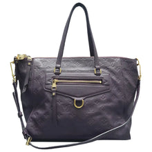 Load image into Gallery viewer, Louis Vuitton Lumineuse Monogram Leather Shoulder Bag Purple
