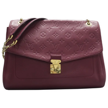 Load image into Gallery viewer, Louis Vuitton Saint-Germain Monogram Leather Shoulder Bag Purple
