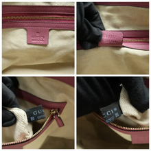 Load image into Gallery viewer, GUCCI Soho Leather Tote Bag Purple

