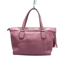 Load image into Gallery viewer, Gucci Soho Leather Tote Bag Purple
